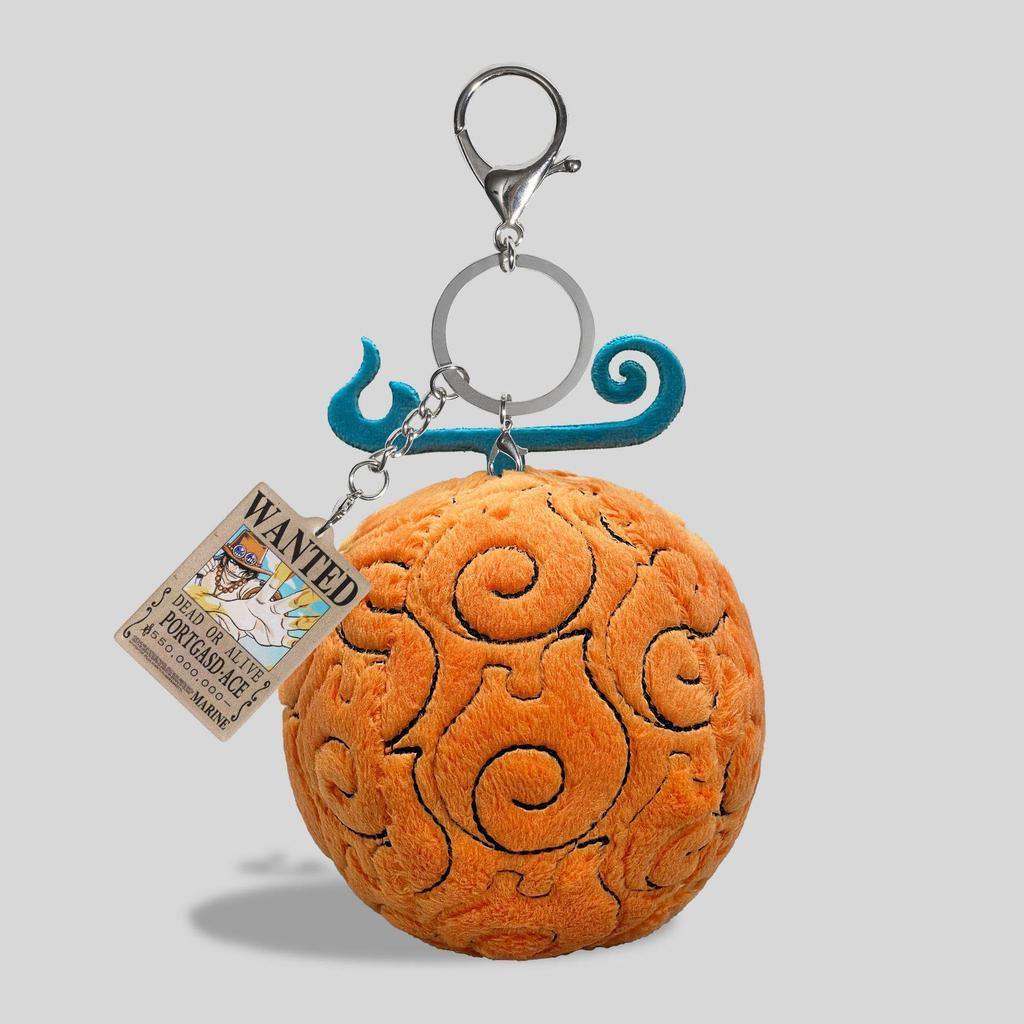 One Piece Luffy Teufelsfrucht Plüsch Schlüsselanhänger Anime Anhänger Neuankunft