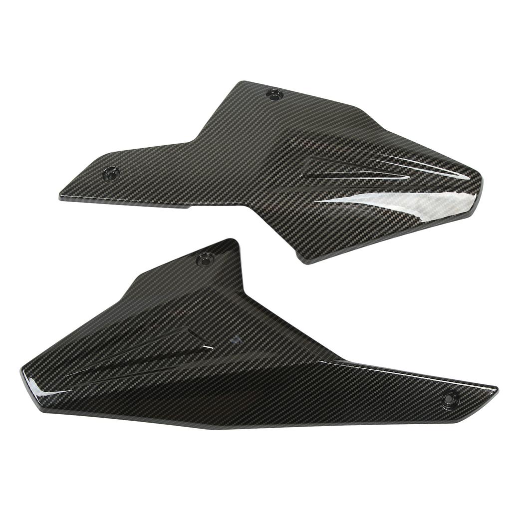 Motorcycle Engine Chassis Shroud Protection Cover Carbon Fiber Style Replacement for F900R F900XR