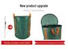 Durable Waterproof Garden Bag with Lid for Leaves, Branches, and Weeds Collection