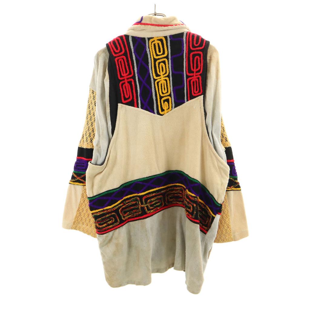 RASTA HOUSE 90s Old Zip Jacket Beige Men's Used