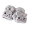 1 Pair Women Plush Rabbit Fingerless Gloves Warm Thick Winter Convertible Flip Top Cartoon Bunny Gloves Outdoor Cold Weather Half Finger Mittens