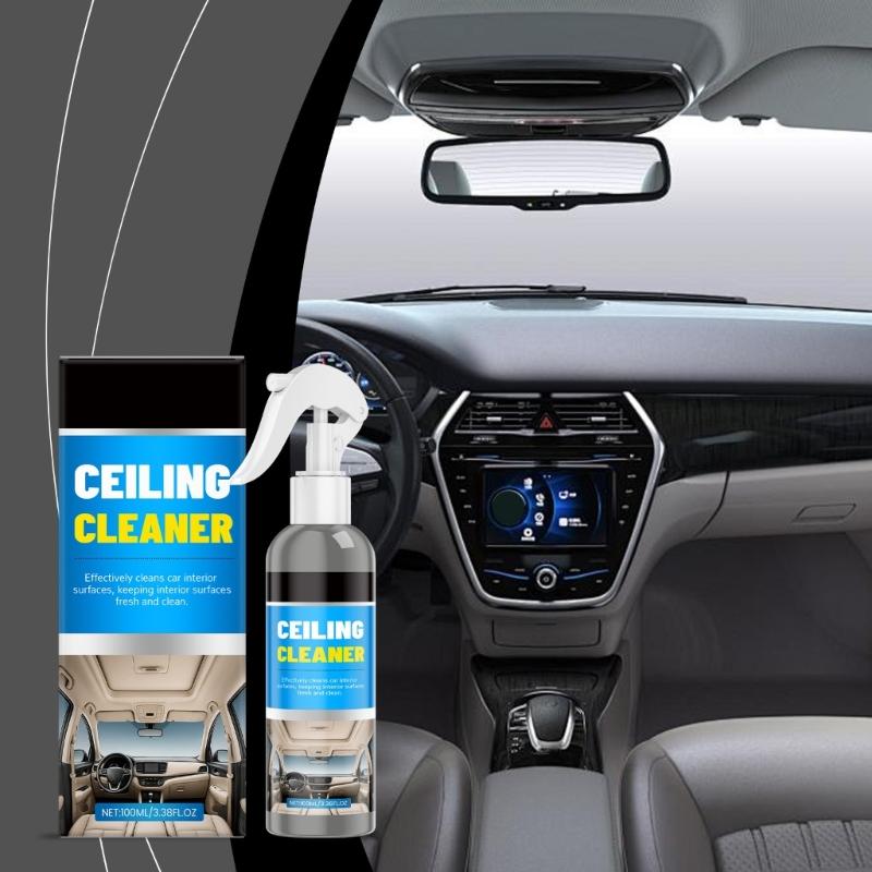 Fast Acting Auto Upholstery Cleaner Non Toxic Formula with Odor Elimination Vehicle Care Sprays For Seats Carpets Headliners