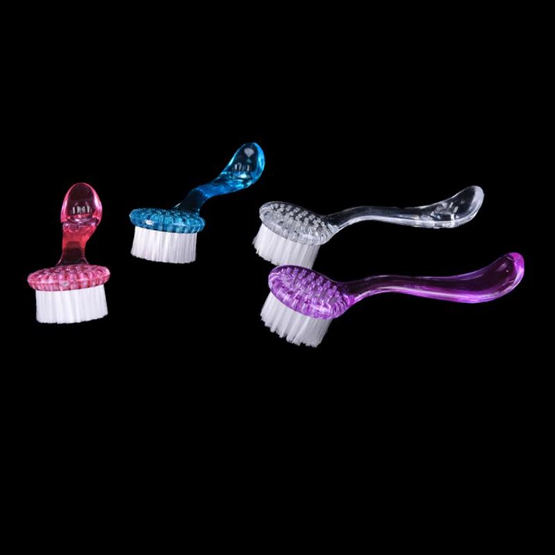 Scrubbing Soft Art Nail Brush Remove Dirt Practical Fingernail Manicure Tools