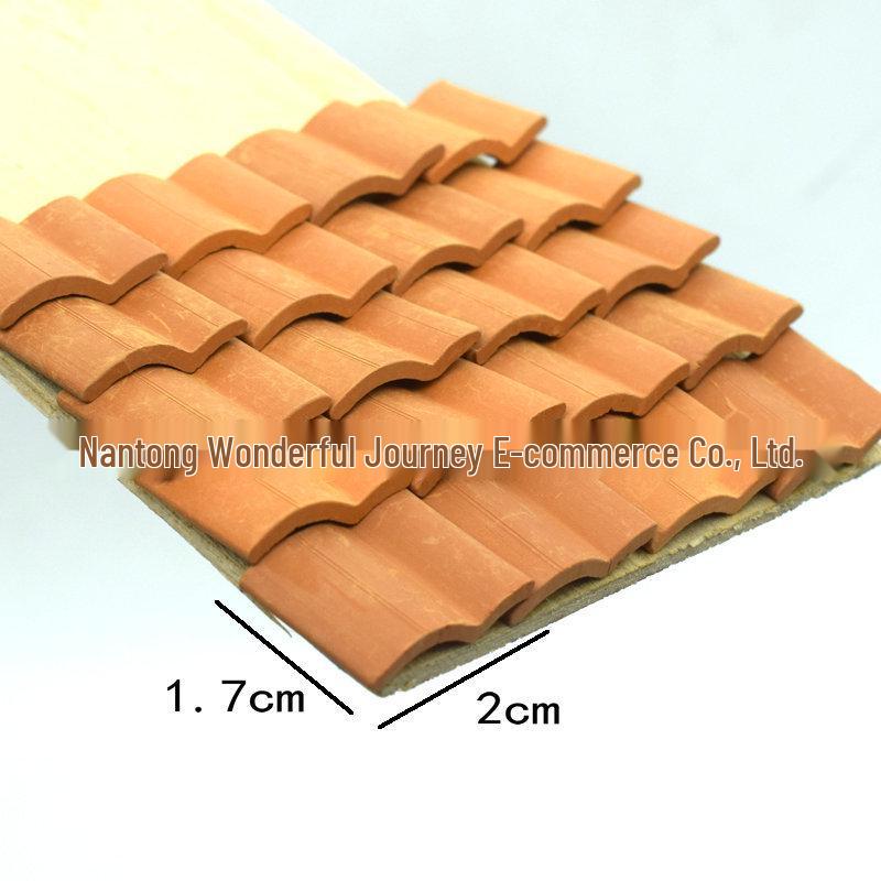 Micro Landscape DIY Model: Mini Brick Old House Building Blocks for Students