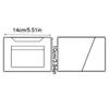 Multifunctional Passport Cover Solid Color Ticket Folder Simple Card Holder  Male