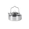 Portable Outdoor Stainless Steel Camping Kettle - Perfect for Hiking, Fishing, Picnics, and Self-Driving Trips