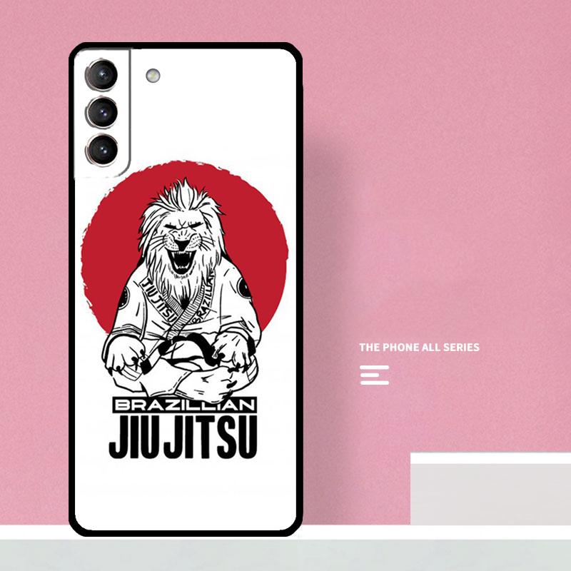 Judo jiu jitsu BJJ Brasilienskt Telefonfodral För Samsung Galaxy S24 S26 Ultra S20 S21 S22 S23 S25 Plus S10 S25 FE Fodral Coque