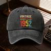 Vintage Limited Edition Washed Baseball Cap Cotton Adjustable Sun Shade Trucker Hat for Unisex