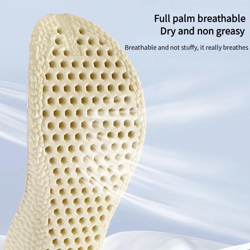 New Basketball Sports Shoes Insoles Memory Foam Insole for Feet Shock Absorption Non Slip Pads Comfortable Soft Shoe Sole 1Pair