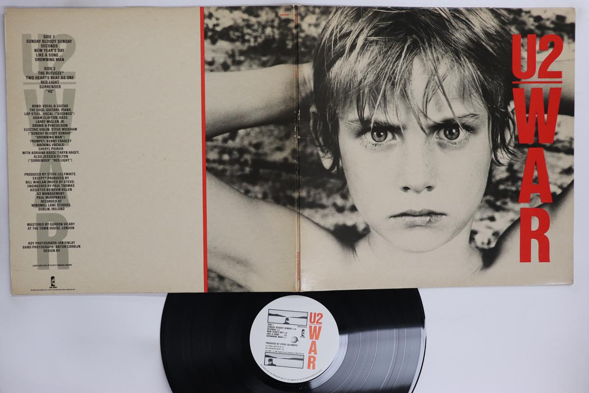 

LP Record U2 War ILPS9733 ISLAND 1983 UK Rock Used