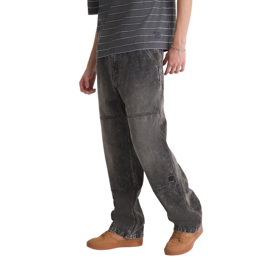 Vans Rowan Washed Distressed Straight Leg Jeans Men Bottoms VN000ZY6E90