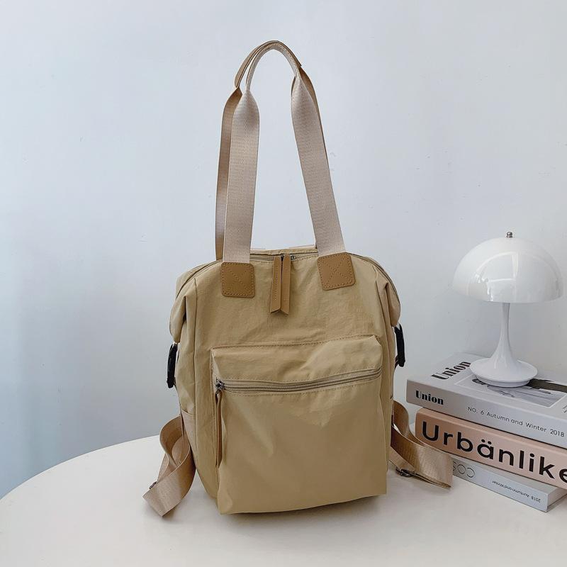 Large capacity bag women's spring and summer leisure new sports schoolbag street trend lightweight travel backpack