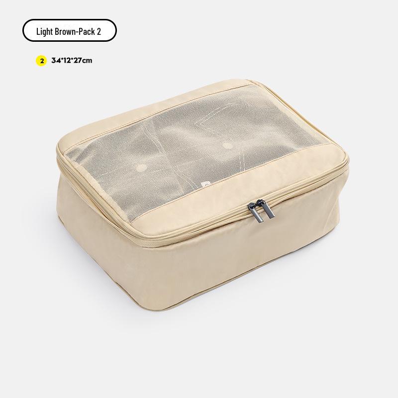 "Compression Travel Storage Bags - Expandable Packing Set"