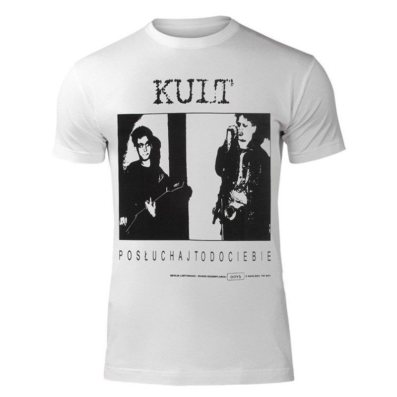 Kult Is So Cool. This Is A Band-themed, Streetwear, Rock, American Vintage, Pure Cotton Short-sleeved T-shirt for Both Men Women