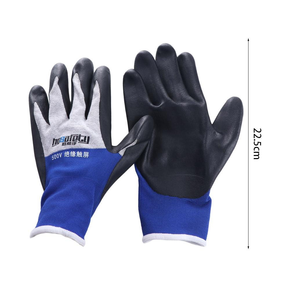 Napięcie przebicia 400V/500V Rękawice izolacyjne Elektryczne Rękawice robocze Elektryczne