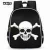 Skull Series Peripheral Animation Printing Backpack Student Bag Support