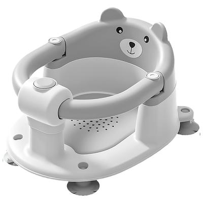 Baby Bath Seat For Babies 6 Months Plus.cute Bear Non-slip Baby Bath Chair Safe Infant & Born Bathtub Chair