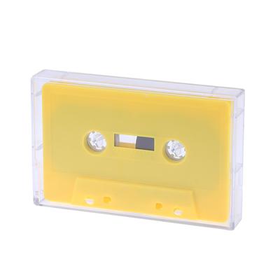 1 Set Lettore di Cassette Standard a Colori con Nastro Magnetico Audio da 45 Minuti Scatola di Stoccaggio Trasparente per Registrazione Vocale e Musicale