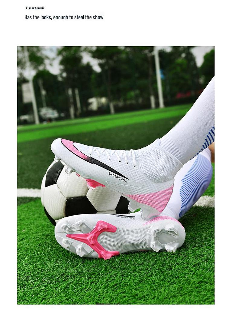 Unisex Cross-Border Low-Top Football Shoes: Youth/Men's/Women's Long or Multi-Studs, Kids' Training, In Stock