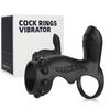 Sexspielzeug für Männer Vibrations-Penisring Verzögerte Ejakulation Hahnring Klitoris G-Punkt Stimulation Männliche Penismassage Paare Spielzeug