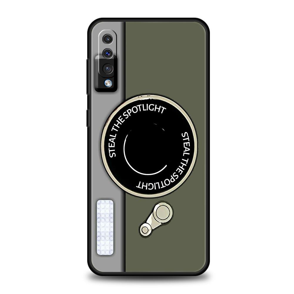 

Винтажный чехол для телефона с камерой и магнитолой для Samsung Galaxy A52 A50 A70 A10 A30 A40 A20S A20E A02S A12 A22 A72 A42 A32 5G A04s Samsung A10