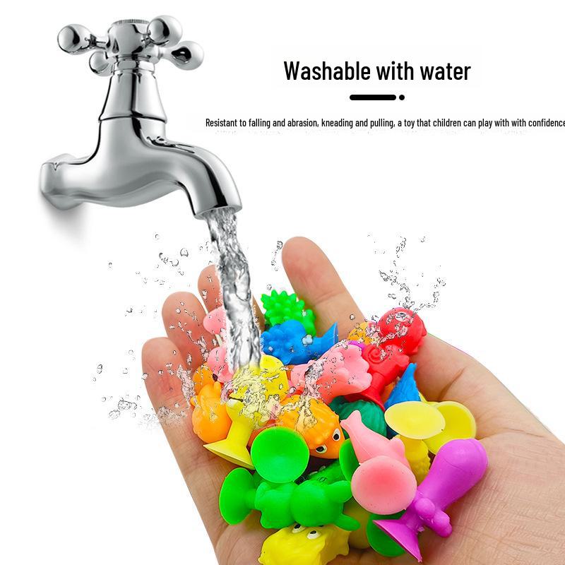 Creative Cartoon Animal Suction Cup Decompression Toys for Fun Parent-Child Interaction