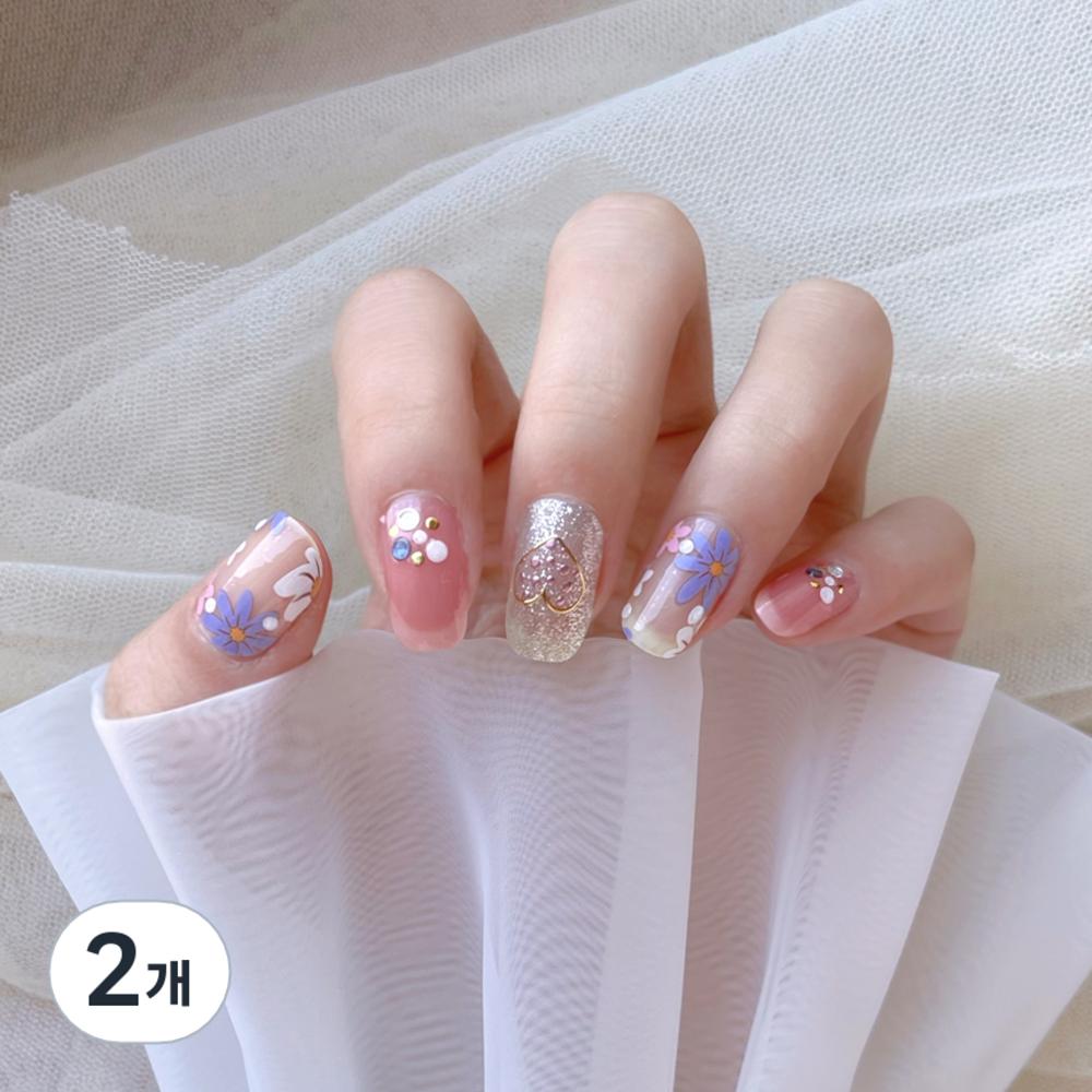 Ittem Shop Gel Nail Stickers 2 Pcs 88 Hearts