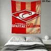Spartak Moscow Rush Wall Hanging Printed Fabric Blanket Decorative Tapestries for Bedroom Living Room Home Decor