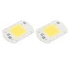 2 Stück LED COB Chip Hohe Leistung Treiberlos Integrierte SMD Lampenperlen Lichteffizient Flip COB Lampenperle Kaltlicht 20W