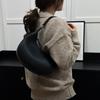 New Women's Shoulder Bag Portable Oblique Half-moon Bag