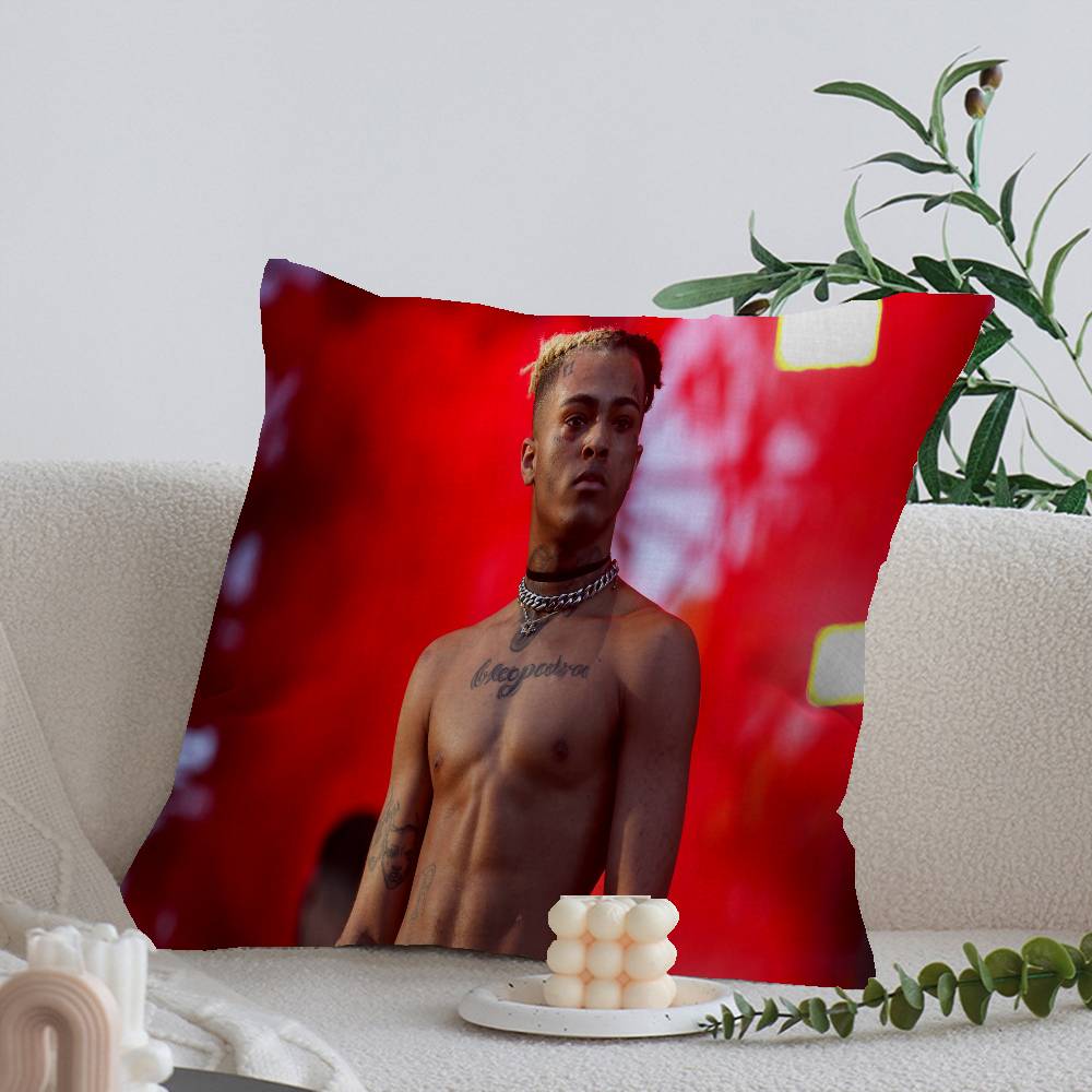 X-XXXTentacions 17 Rapper Pillowcase toon Gift Cushion Cover Bedroom Home Sofa Chair Seat Decor pillow case