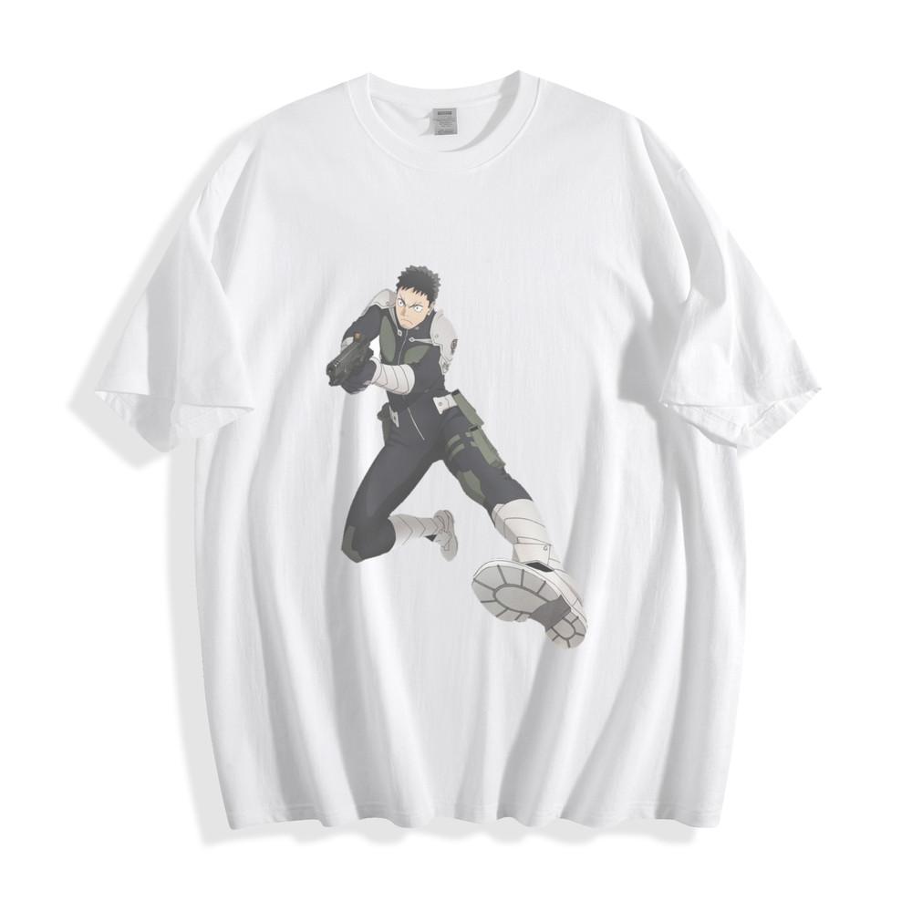 Kaiju No. 8 Tactical Hero T-Shirt - Dynamic Action Pose Unisex Tee