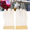 1 Pair TIG Welding Gloves Soft Sheepskin Comfortable Gloves Working Hands Safety ProtectionL 10.2in Length 4.3in Width