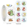 500Pcs 1 Inch Thank You Stickers Cartoon Dinosaur Labels For Packaging Baking Labels Gifts Seal Decor Children'S Stickers