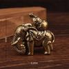 Brass Ornament Wealth And Blessing Desktop Home Living Room Cabbage Office Desk Auspicious Gourd Elephant Smal
