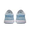 Jordan Air Jordan 1 Cushioning Slip Resistant Abrasion Resistant Low Top Vintage Basketball Shoes Women's Blue White DC0774-105(Team499-)