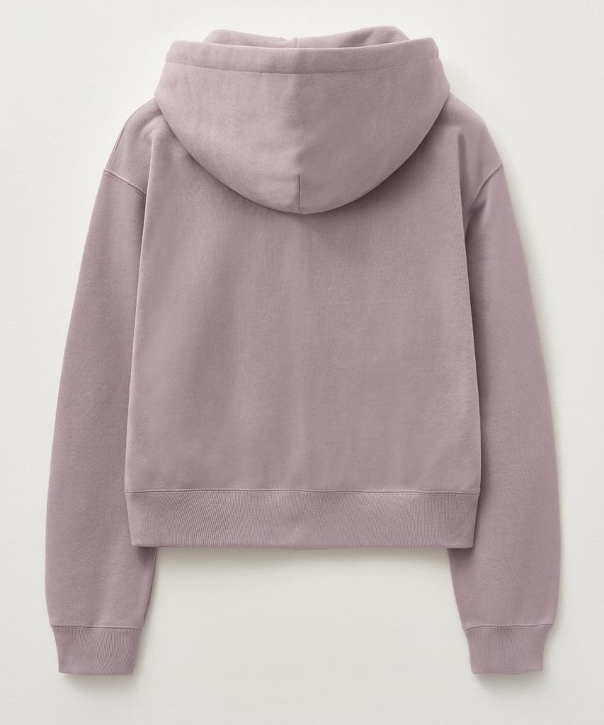 Satur Theo Cotton All Day Hoodie Zip-Up Purple (Type A)