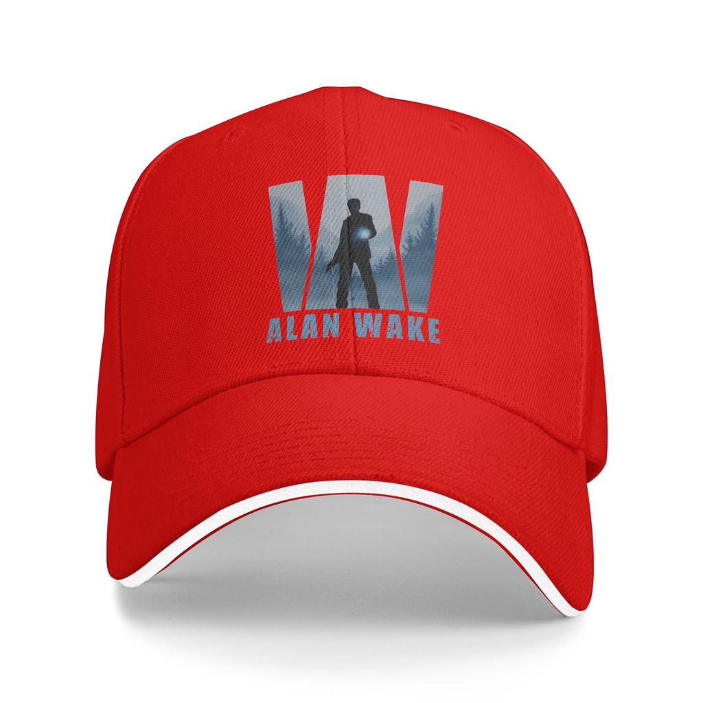 Alan Wake Baseball Cap Casual Women Unisex Trucker Hat Sun Design Kpop Rock Baseball Caps Birthday Present