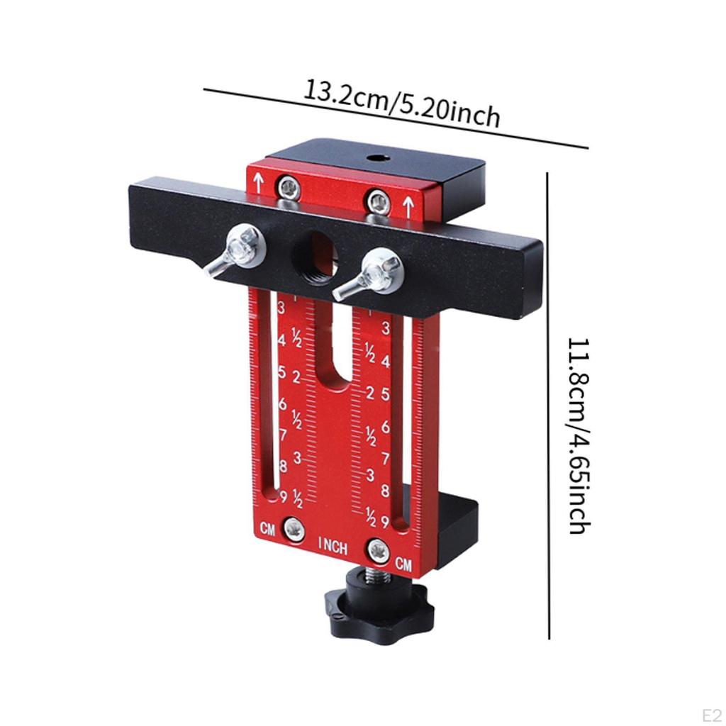 Cabinet Hardware Jig Mounting Tool Compact Multipurpose Wear Resistant for Furniture Projects