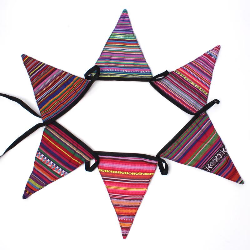 Selpa Outdoor 6-Piece Triangle String Flag One Size