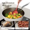 Wutuo 28cm Titanium Ceramic Non-stick Wok