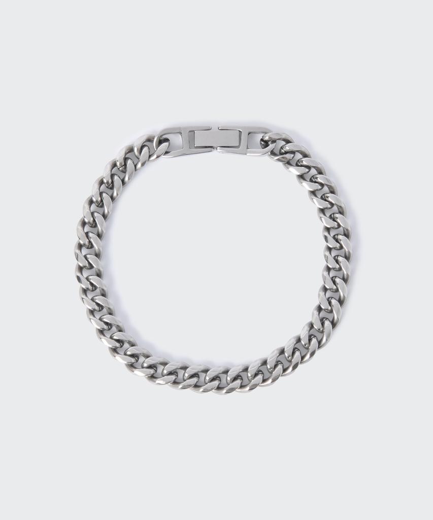 Musinsa Standard Mini Cuban Chain Bracelet [Silver]