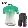 Conjunto de Jersey de Ciclismo de Manga Curta de Verão para Mulher Maillot MTB Ropa Ciclismo Roupa de Bicicleta Respirável Roupa de Ciclismo Bib