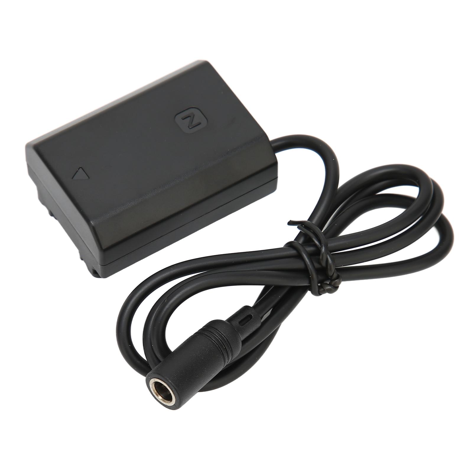 

Адаптер питания постоянного тока для имитации батареи FZ100, совместимый с A7c A7R3 A7s3 A7R4 A7M4 7RM3 A6600 A9M2 US Plug