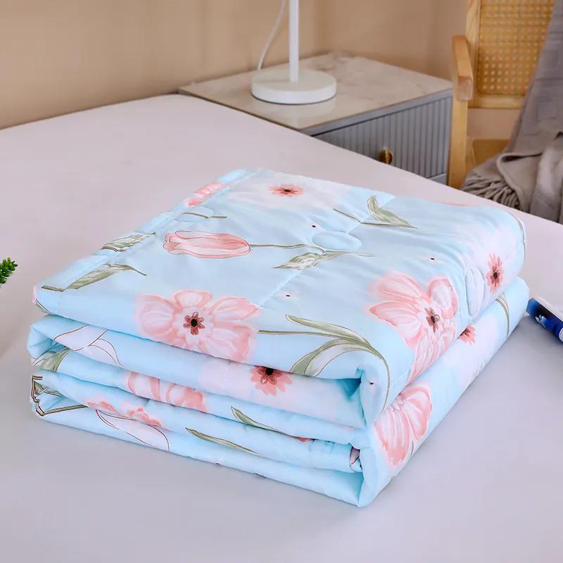 

Летний прохладный стираный хлопковый кондиционер Летний тонкий машинная стирка для одного человека студенческое общежитие 150*200cm