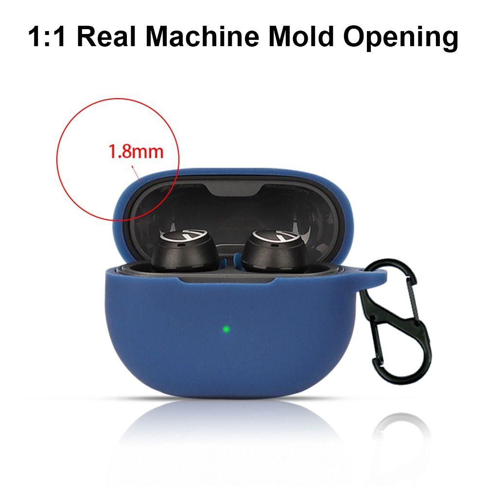 Dustproof Bluetooth Earphone Case Anti-drop Charging Box Sleeve for SoundPEATS-MiNi Pro HS Portable