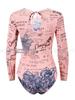 Russian Women's Mesh Sun Protection Swimsuit