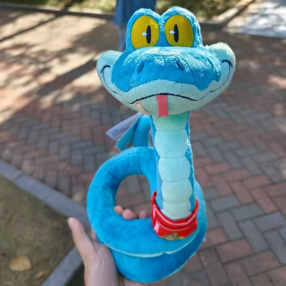 Zootopia Snake Plush Toy Bendable Articulated Fidget Anime Ornament Rotatable Christmas Gift 55cm