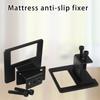Not Shifts Bed Frame Brackets Strong Metal Plates Mattress Anchors Hardware for Permanent Mattress Positioning