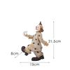 Nordic Circus Clown Figure Decoration Home Creative Decoration Desktop Entrance Foreign Trade Resin Crafts Wholesale Ornament
